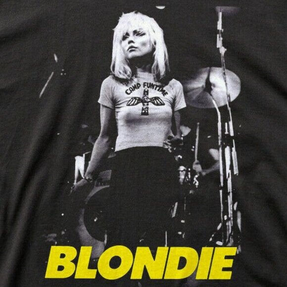 Blondie Funtime Rock Music Band Fan Gift Graphic Punk Concert T-Shirt 79 - Picture 2 of 6